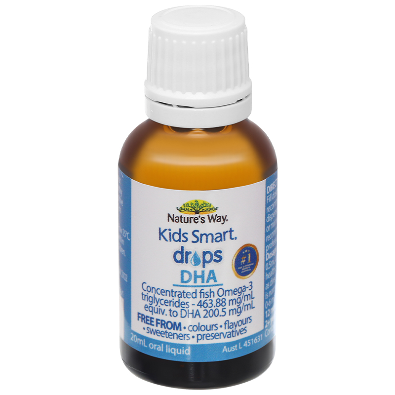 Thực phẩm bảo vệ sức khỏe Nature's Way Kids Smart Drops DHA - 10